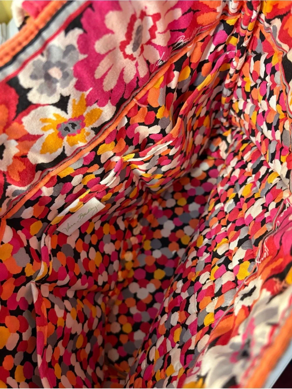 Vera Bradley Pixie Blooms Quilted Tote NWOT